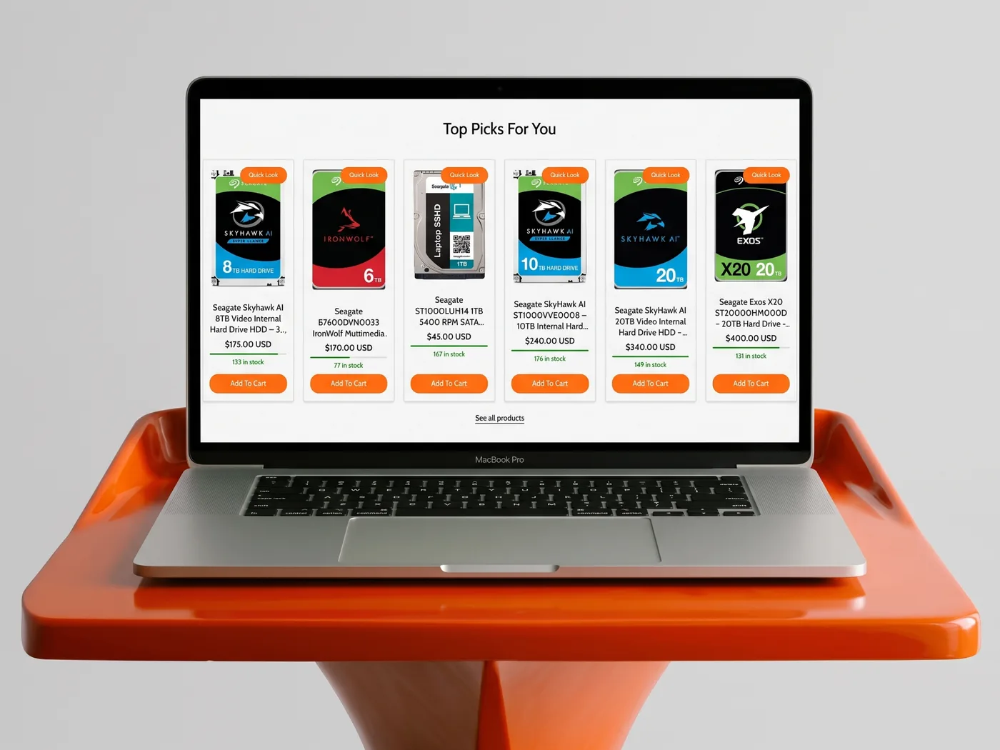 A Brand-Aligned Store That Looks the Part screenshot